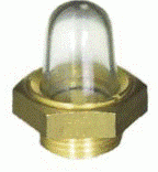Oil bubble indicator of brass